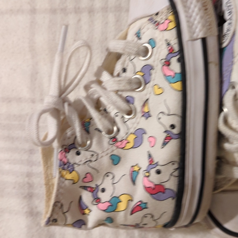Converse High Tops Unicorn 🦄 Rainbow 🌈 - Picture 5 of 5